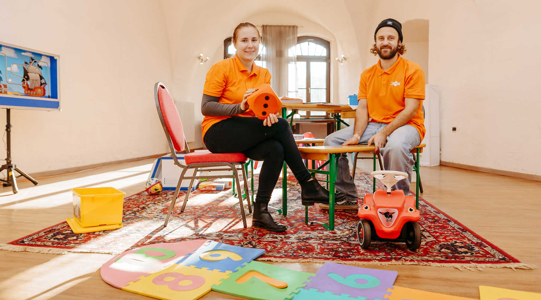 Unsere Kinderbetreuung präsentiert von der WOBAU Magdeburg