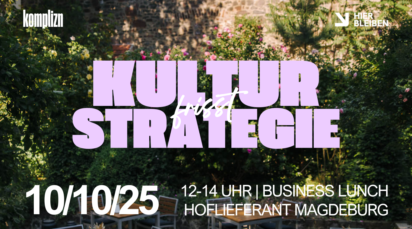 Kultur ist kein Projekt – sondern Praxis