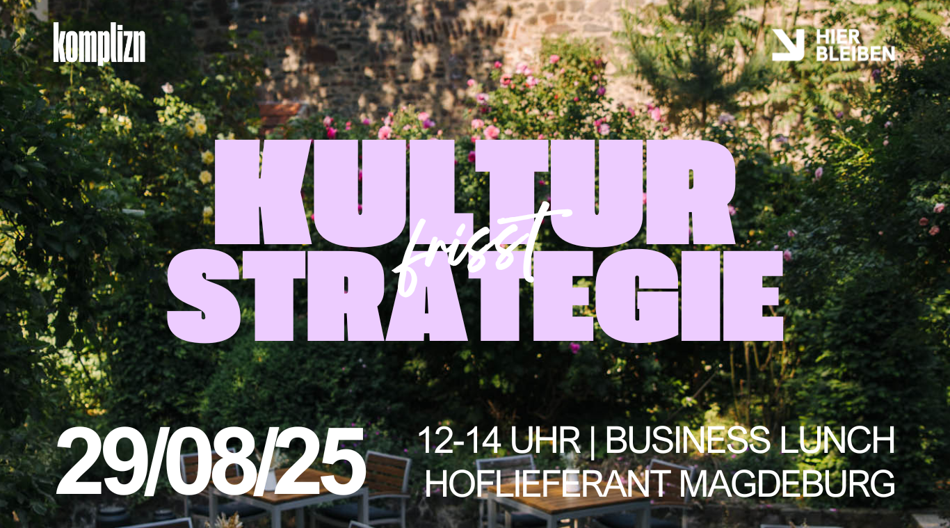 Kultur ist kein Projekt – sondern Praxis