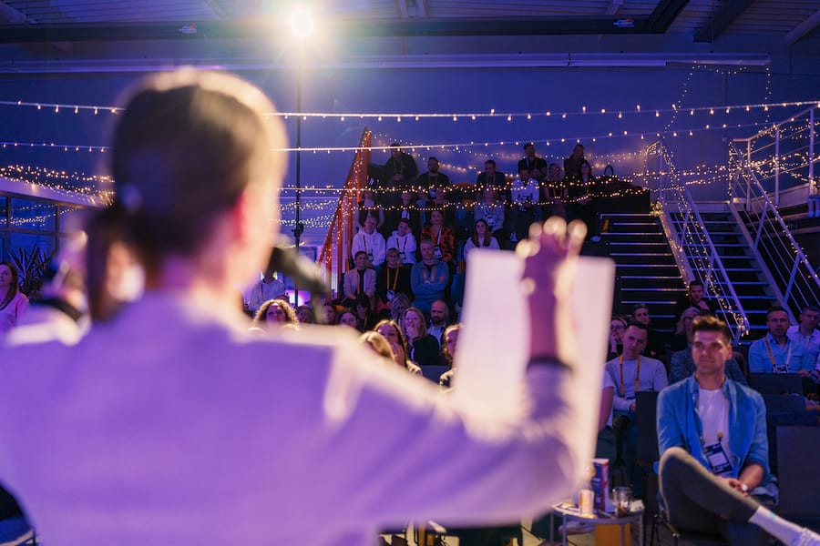 Mutig pitchen, gemeinsam denken, voneinander lernen – das ist Barcamp-Spirit!